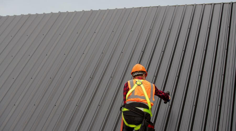 Professional metal roof installation services in Gates, TN